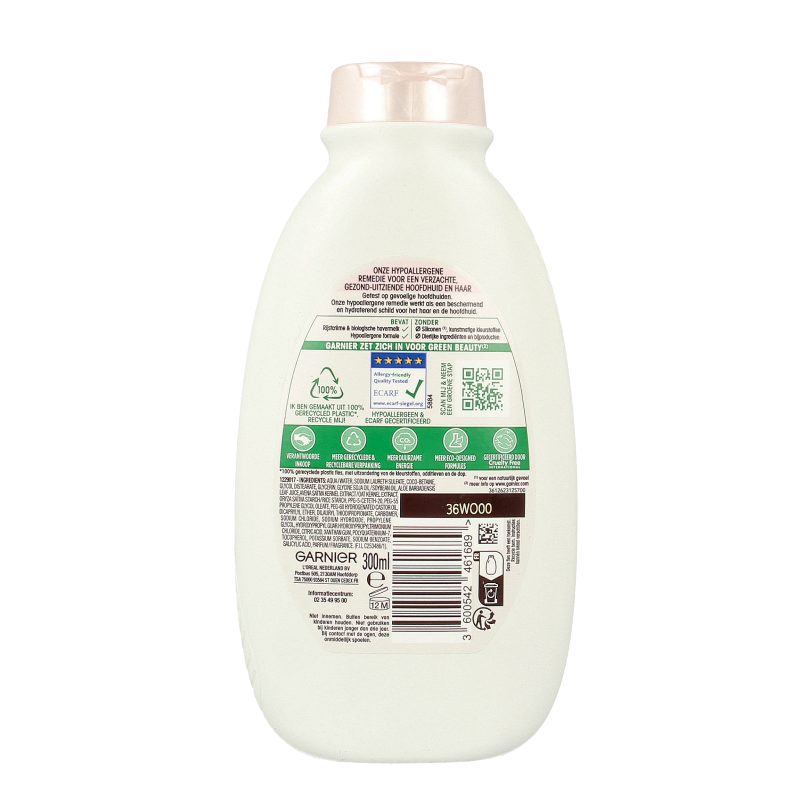Garnier Loving blends shampoo milde haver 300 Milliliter