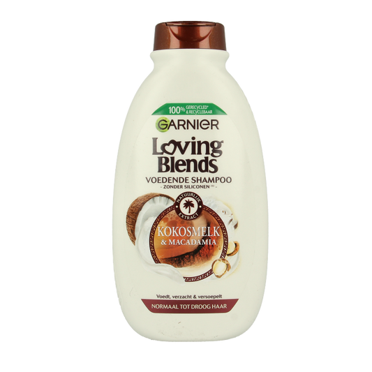 Garnier Loving blends shampoo kokosmelk & macadamia 300 Milliliter