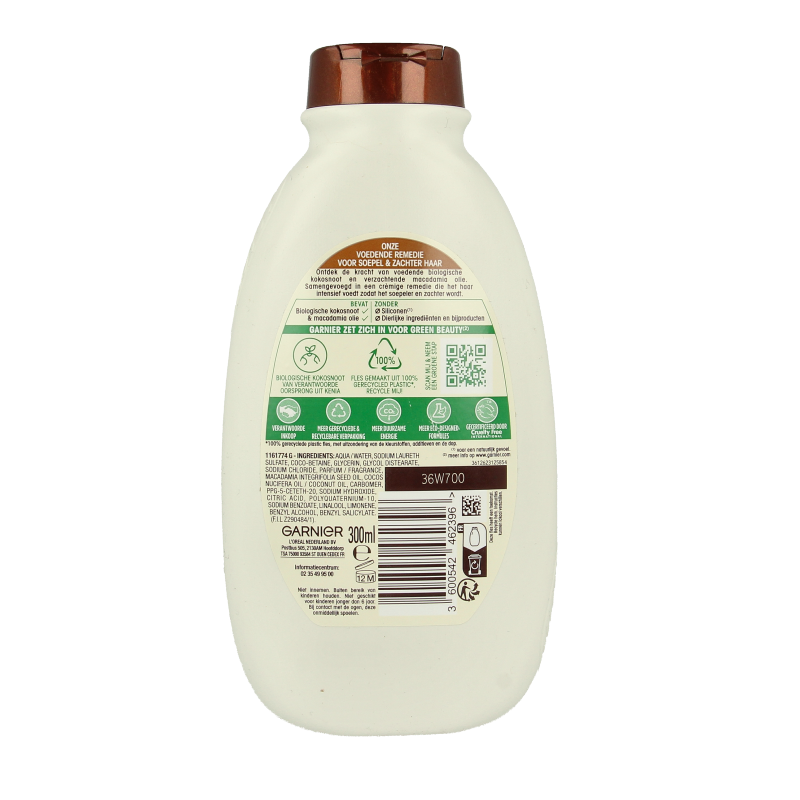 Garnier Loving blends shampoo kokosmelk & macadamia 300 Milliliter