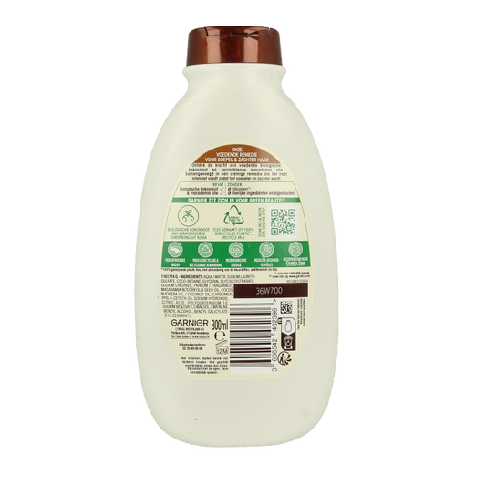 Garnier Loving blends shampoo kokosmelk & macadamia 300 Milliliter