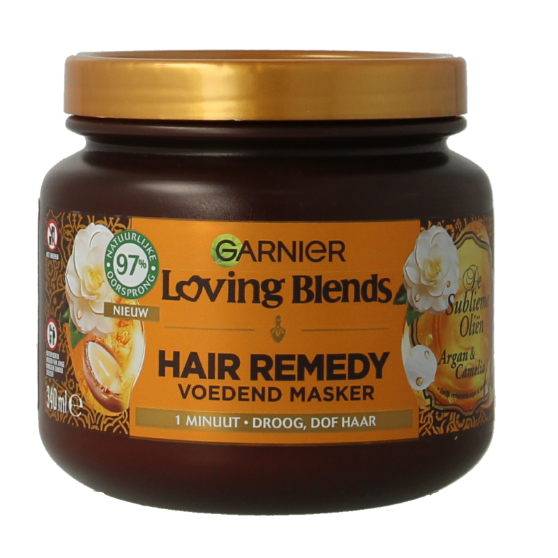 Garnier Loving blends masker argan & cameliaolie subliem 340 Milliliter