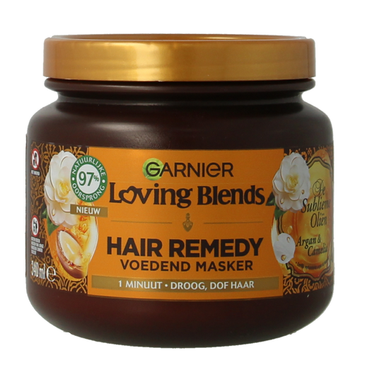 Garnier Loving blends masker  argan & cameliaolie subliem 340 Milliliter