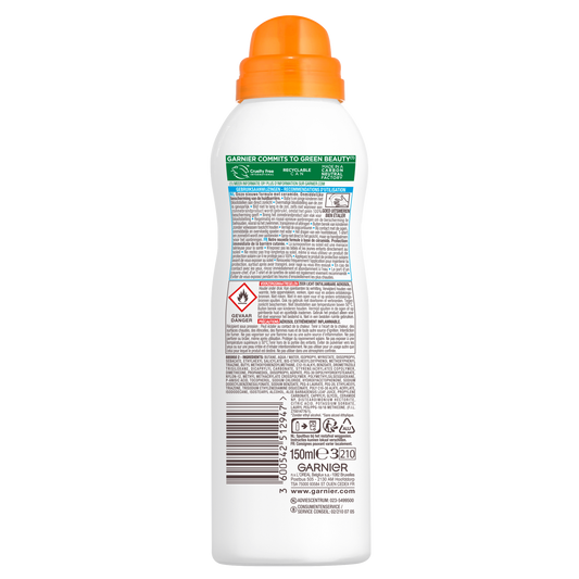 Ambre Solaire Kids spray anti zand SPF50+ 150 Milliliter