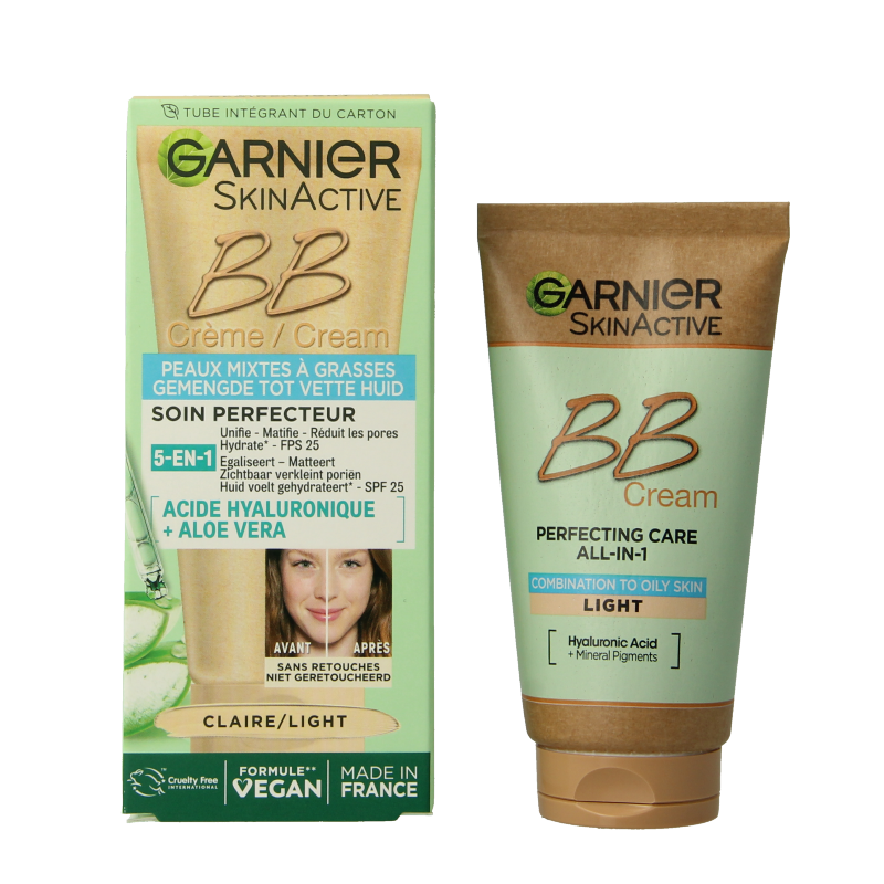 Garnier SkinActive BB cream oil free lichte huid 50 Milliliter