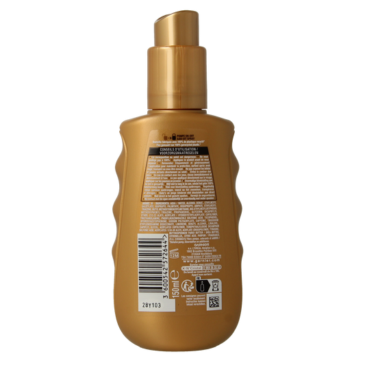 Ambre Solaire Melkspray ideal bronze SPF30 150.00 Milliliter