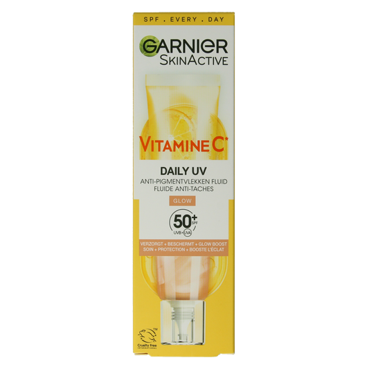 Garnier SkinActive vitamine C glowy UV fluid SPF50+ 40 Milliliter