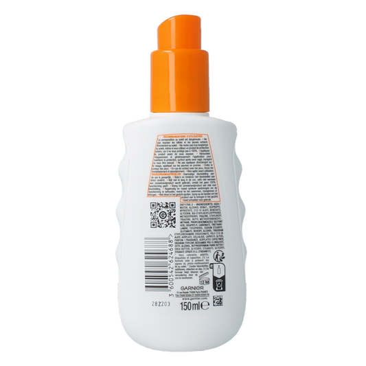 Ambre Solaire Hydraterende melk protect SPF50+ spray 150 Milliliter