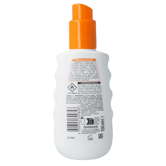 Ambre Solaire Invisible protect transparante spray SPF30 150.00 Milliliter
