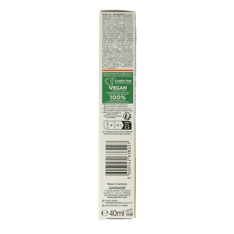 Garnier Vitamine C daily UV antipigmentvlek fluid 40 Milliliter