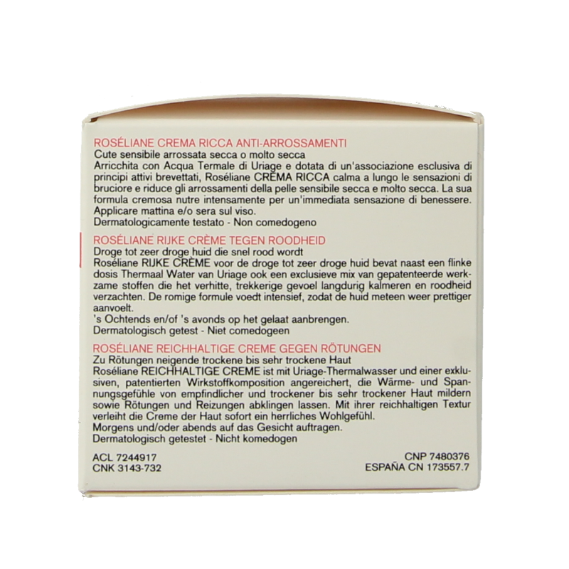 Uriage Roseliane kalmerende verzorging 40 Milliliter