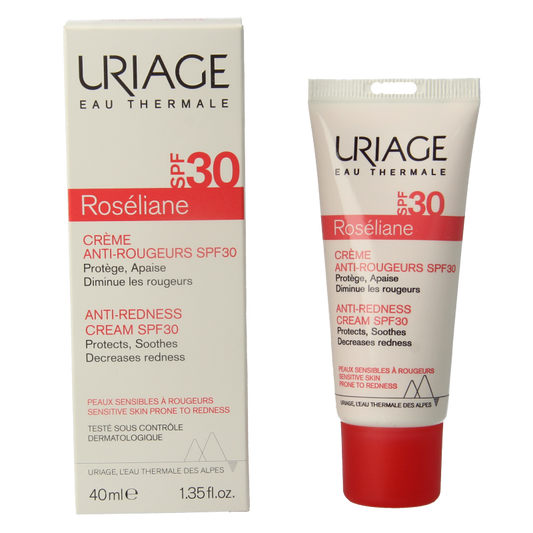 Uriage Roseliane hydraterende & bescherrmende creme SPF30 40 Milliliter