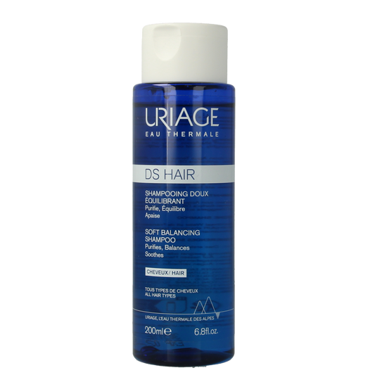 Uriage DS milde evenwichtsherstellende shampoo 200 Milliliter