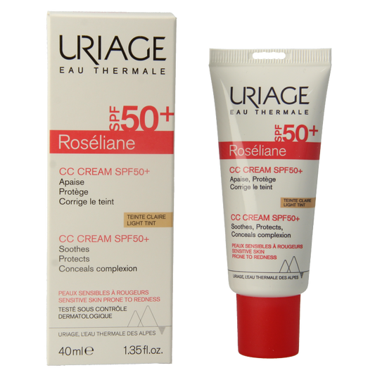 Uriage Roseliane hydr & besch creme teint SPF50 40 Milliliter