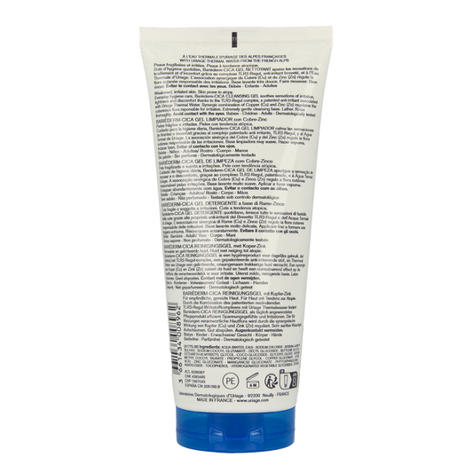 Uriage Bariederm cleansing cica gel irritated skin 200.00 Milliliter