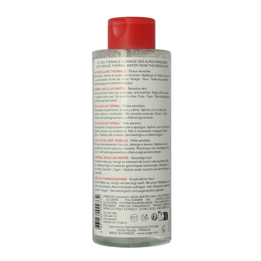 Uriage Thermaal micellairwater gevoelige huid 500.00 Milliliter