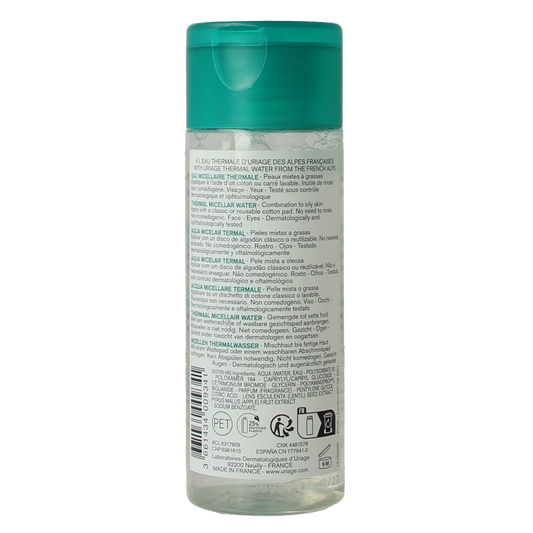 Uriage Thermaal micellairwater gemengde tot vette huid 100.00 Milliliter