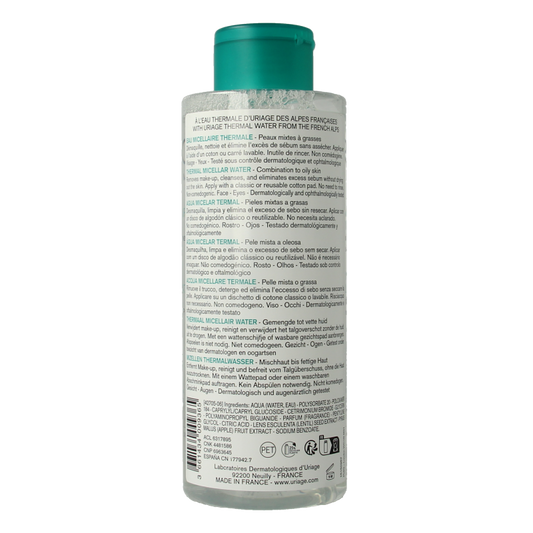 Uriage Thermaal micellairwater gemengde tot vette huid 500 Milliliter