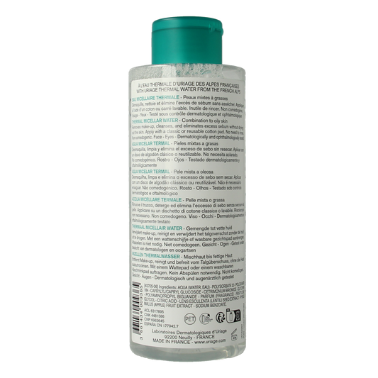 Uriage Thermaal micellairwater gemengde tot vette huid 500.00 Milliliter