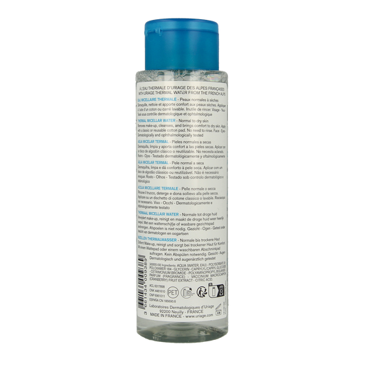 Uriage Thermaal micellairwater normale tot droge huid 250.00 Milliliter