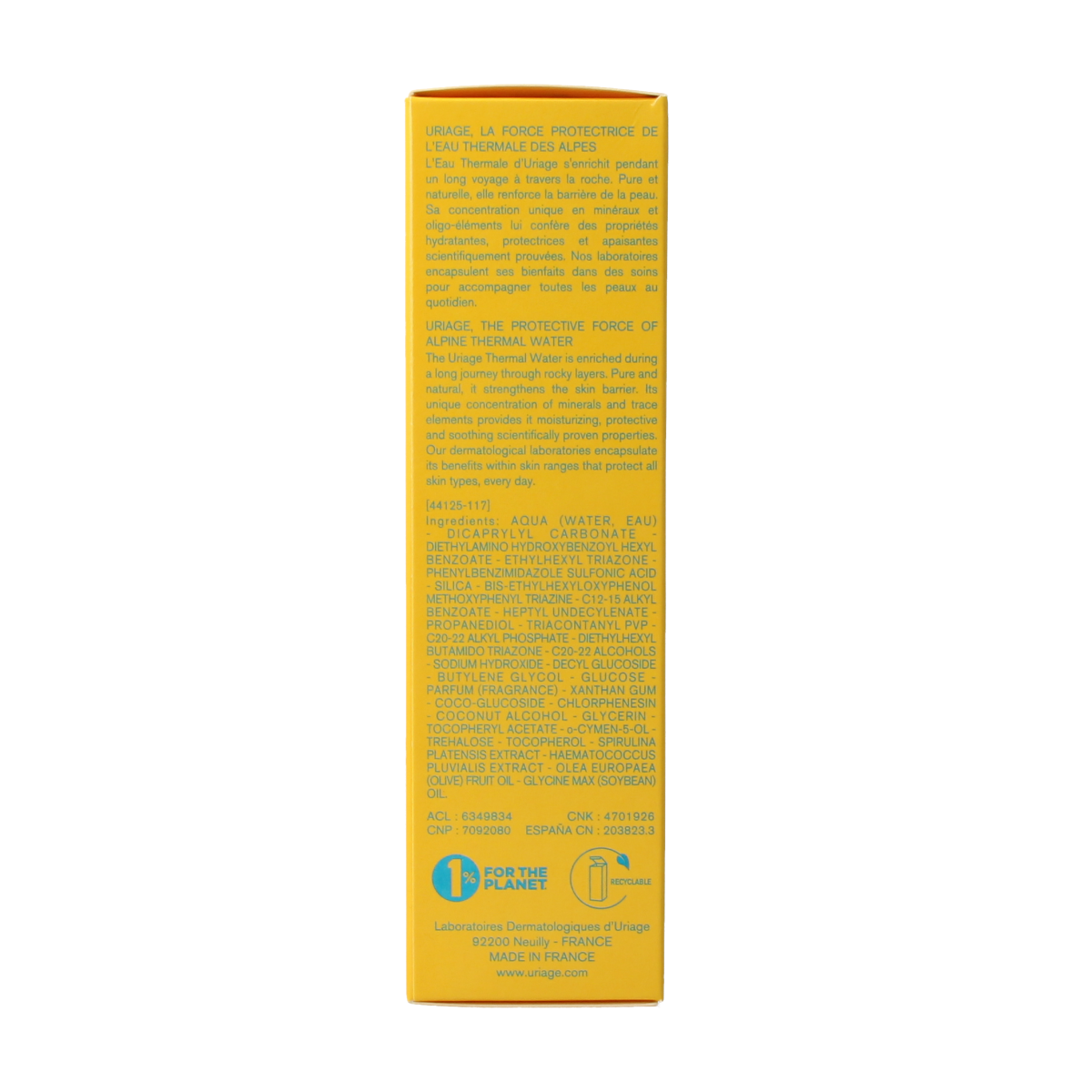 Uriage Sun melk SPF50 100.00 Milliliter
