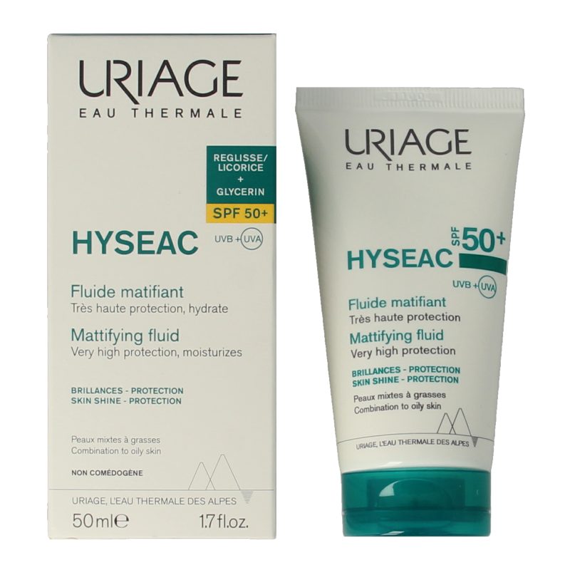Uriage Hyseac fluide SPF50+ 50 Milliliter