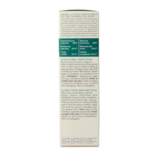 Uriage Hyseac allround verzorging getint 40.00 Milliliter