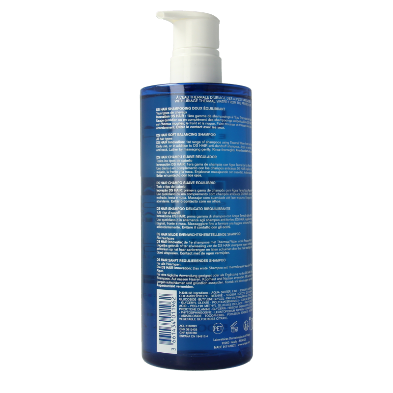 Uriage Shampoo hair equilibrant 500 Milliliter