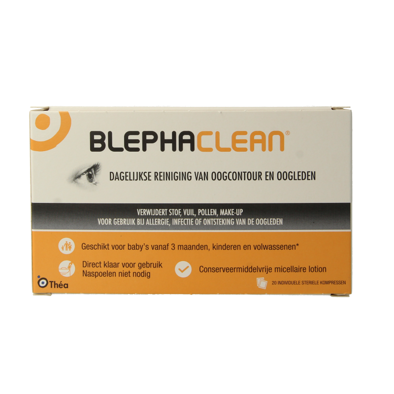Blephaclean Kompressen 20 Stuks