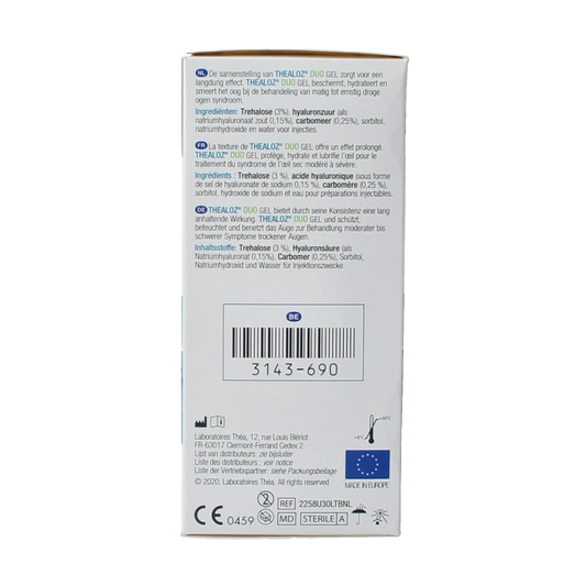 Thealoz Duo gel 0.4 30 Stuks