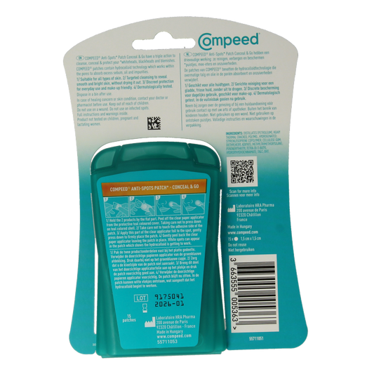 Compeed Anti-Spots conceal & go 15 Stuks