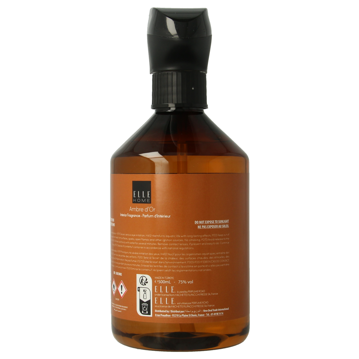 Elle Home Ambre d'or interior spray 500.00 Milliliter