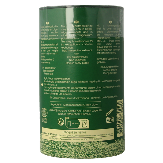 Naturado Groene klei montmorillon fijn 300.00 Gram