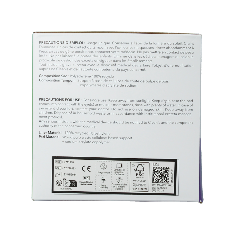 CareBag Pro bedpan & commode liners 700ml 20 Stuks