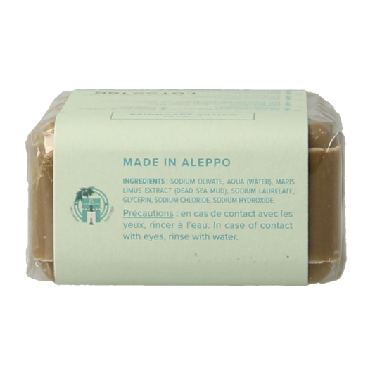 Najel Aleppo Aleppo zeep scrub dode zee klei 100 Gram