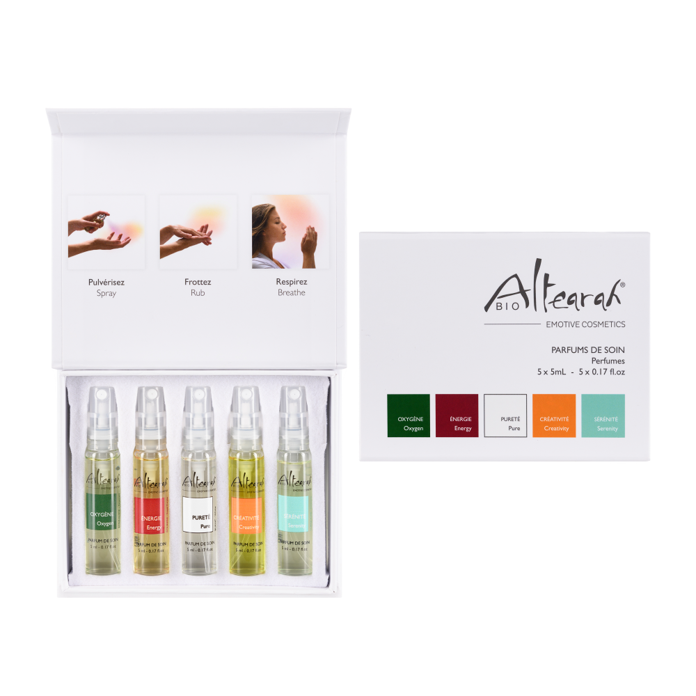 Altearah Parfum de soin essentials 5x5ml bio 1 Set