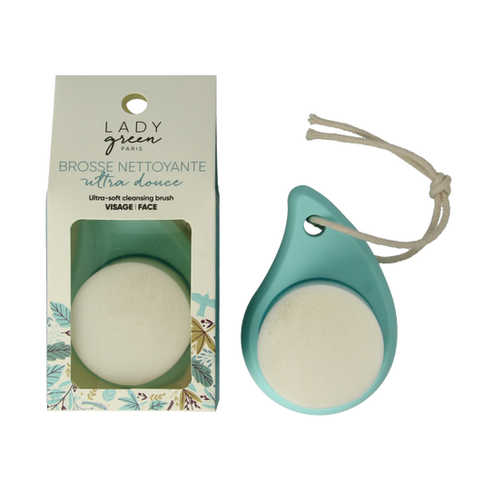 Lady Green Ultra soft cleansing brush for face 1 Stuks