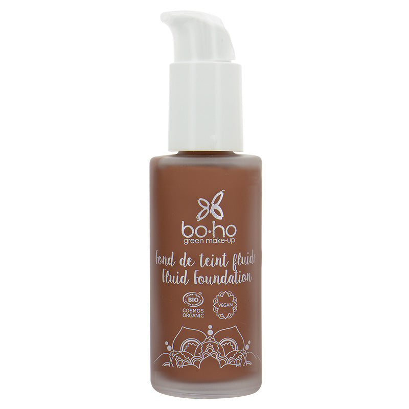 Boho green makeup Liquid foundation 09 cacao 30 Milliliter