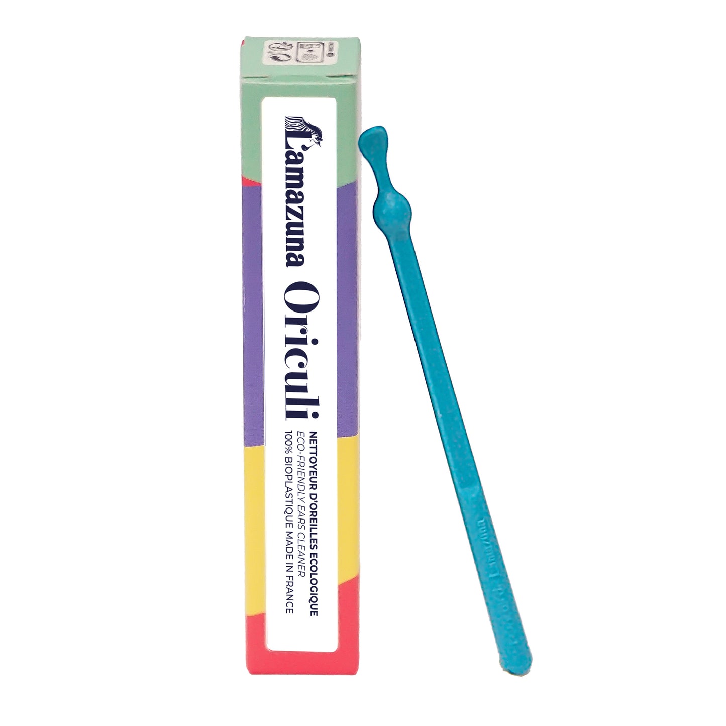 Lamazuna Bioplastic oriculi blue 1 Stuks