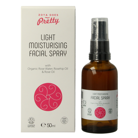 Zoya Goes Pretty Light moisterizing facial spray 50 Milliliter