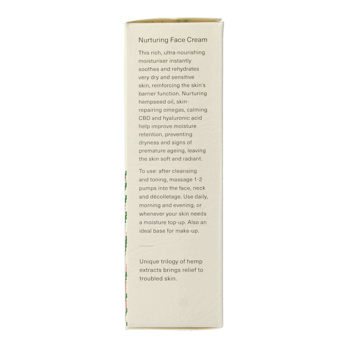 Hemptouch Nurturing face cream 50 Milliliter