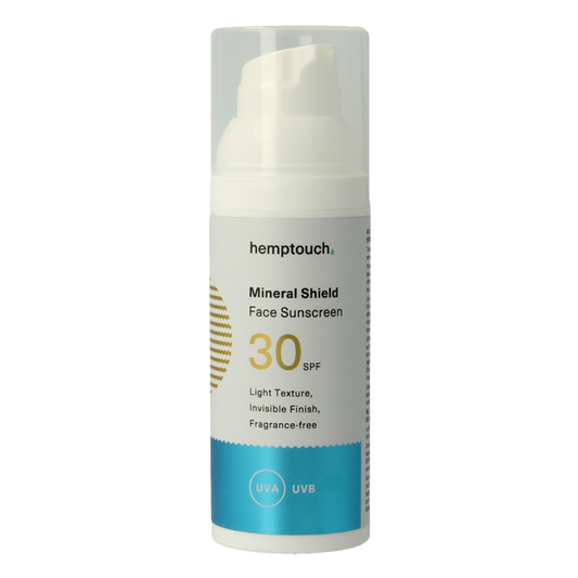 Hemptouch Mineral shield face sunscreen SPF30 50 Milliliter