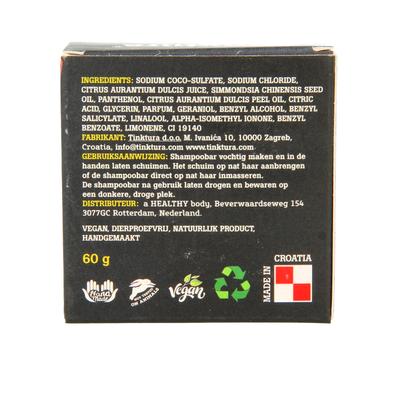 Tinktura Shampoo bar ylang/orange 1 Stuks