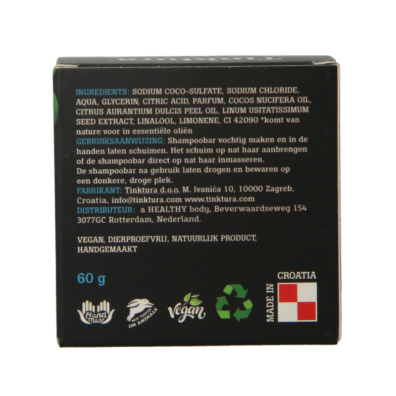 Tinktura Shampoo bar zilver 1 Stuks