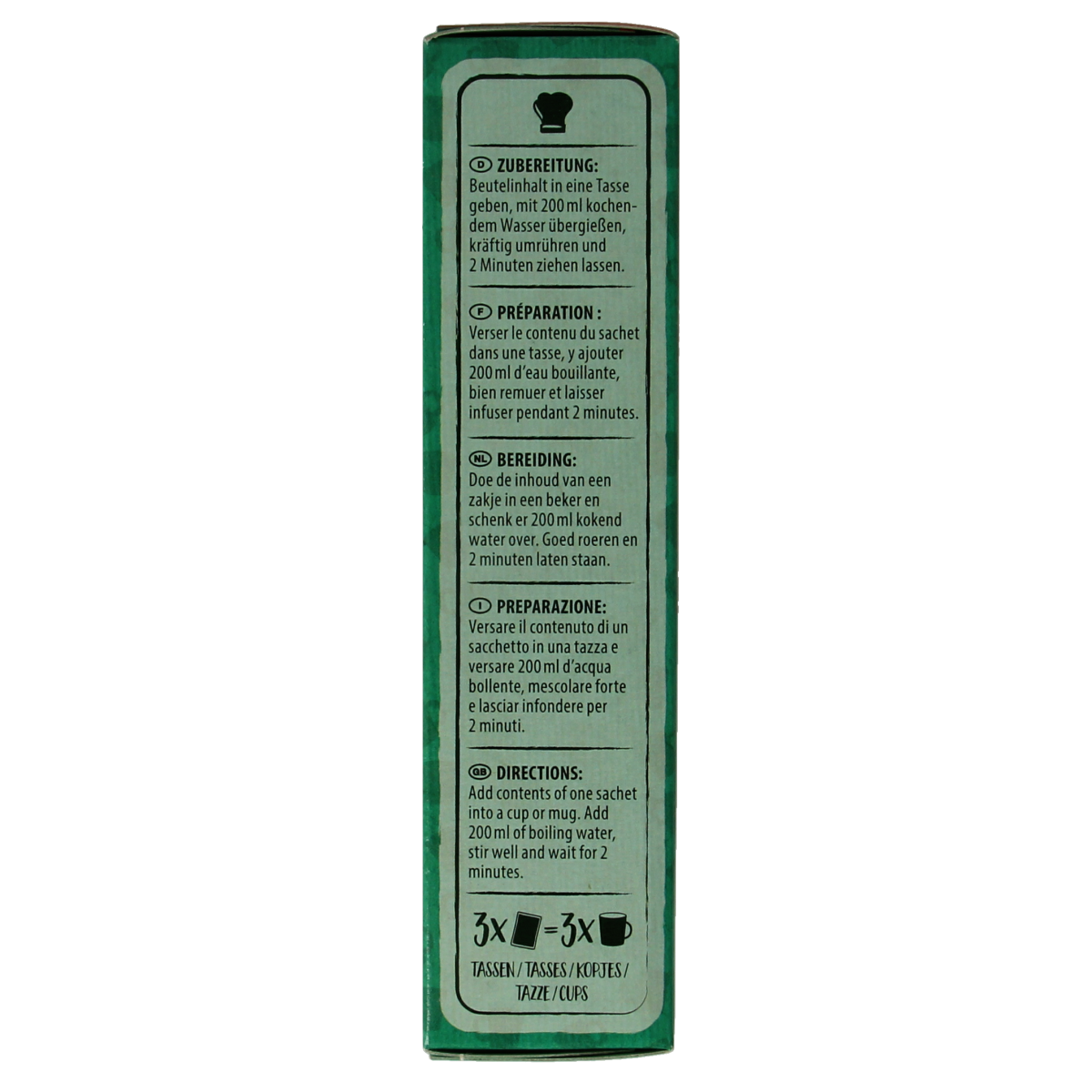 Natur Compagnie Fixe tasse instant soep tomaat bio 60.00 Gram