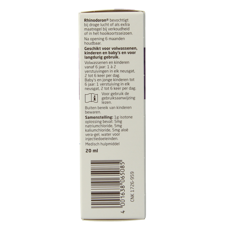 Weleda Rhinodoron neusspray 20 Milliliter