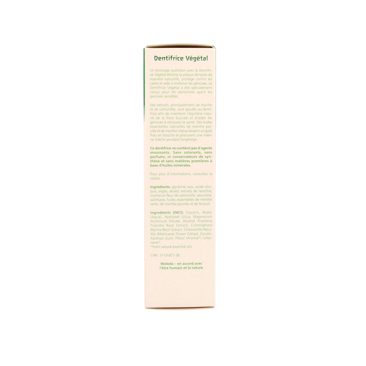 Weleda Oral care planten tandpasta 75.00 Milliliter