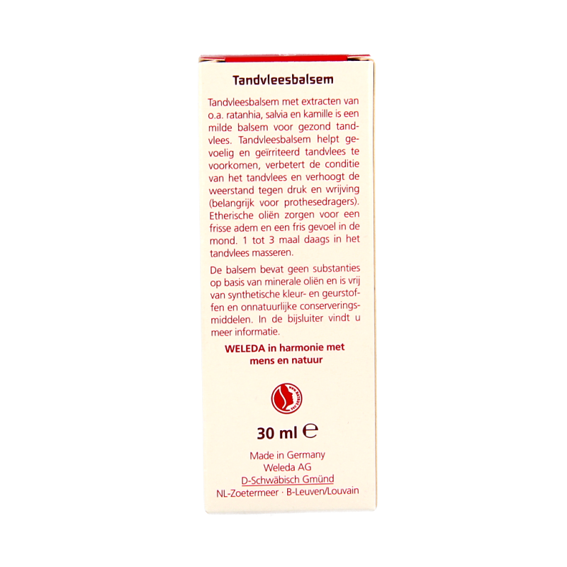 Weleda Oral care tandvlees balsem 30 Milliliter