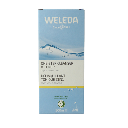 Weleda 2-in-1 Reiniger & toner 100 Milliliter