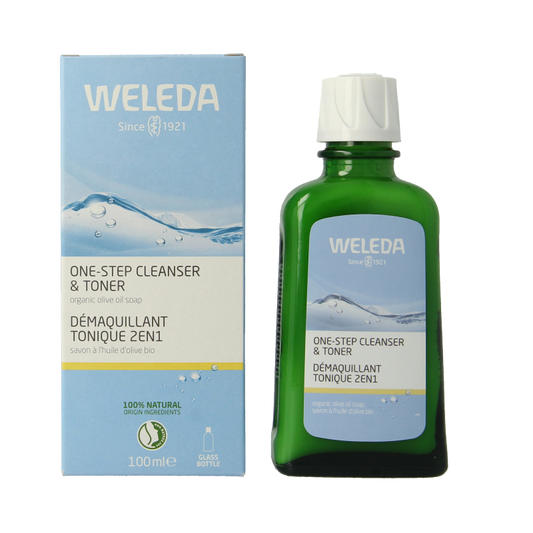 Weleda 2-in-1 Reiniger & toner 100 Milliliter