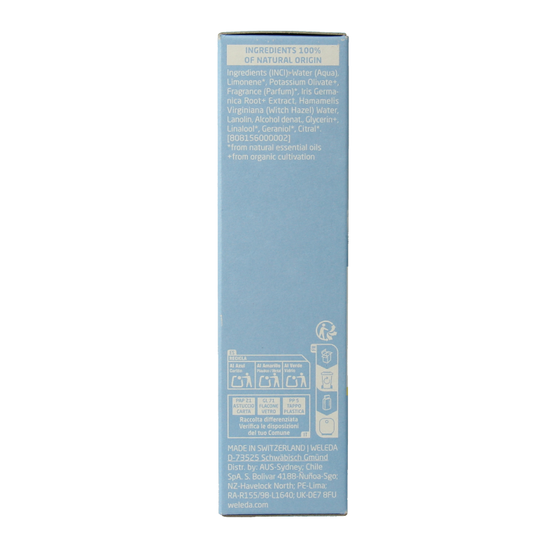 Weleda 2-in-1 Reiniger & toner 100 Milliliter